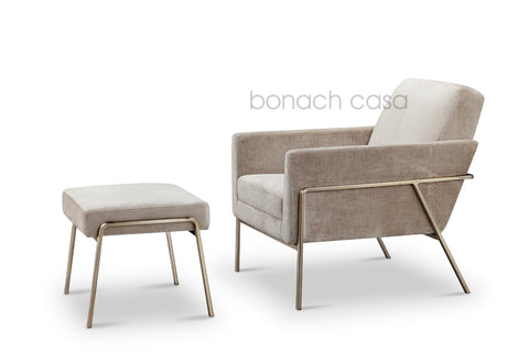 Lounge Chair and Ottoman BON1735A BON1735B